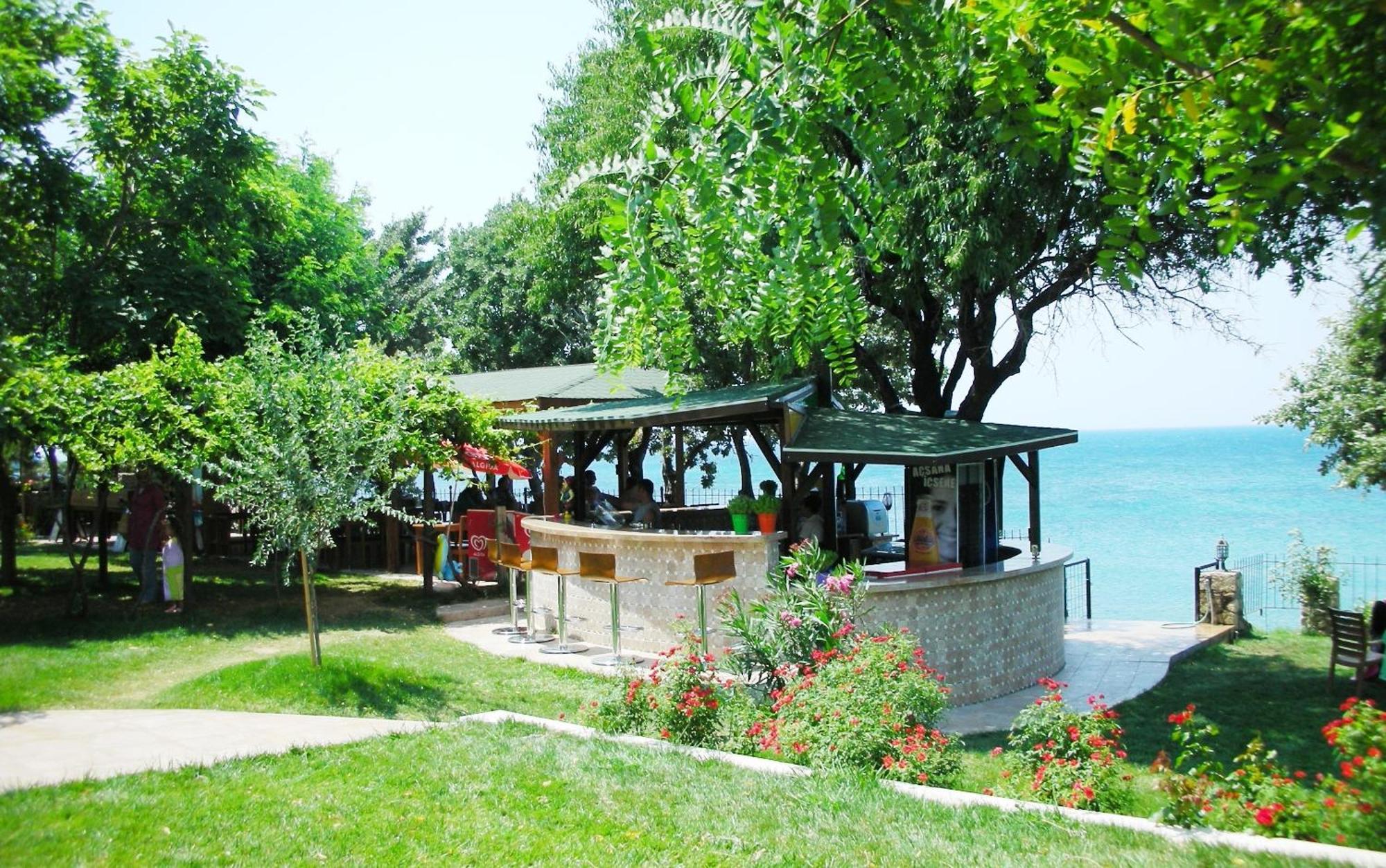 Troas Beach Hotel Tavakli ภายนอก รูปภาพ