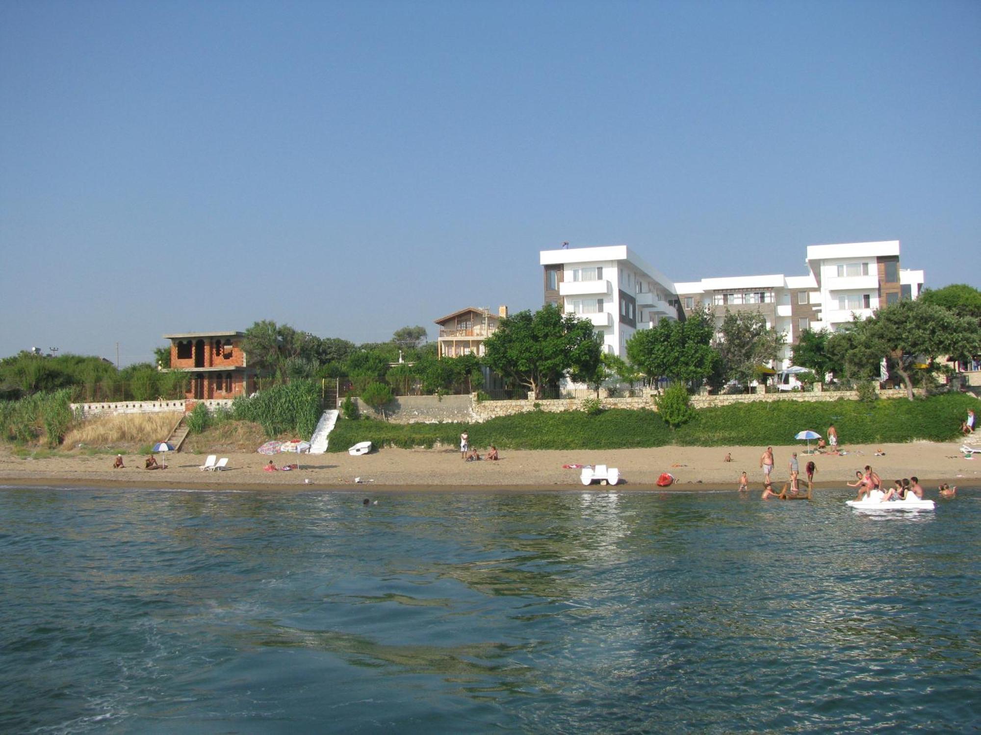 Troas Beach Hotel Tavakli ภายนอก รูปภาพ